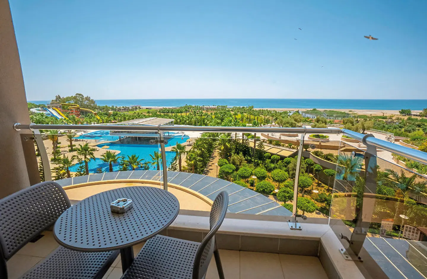 Sunmelia Beach Resort & Spa Terrasse