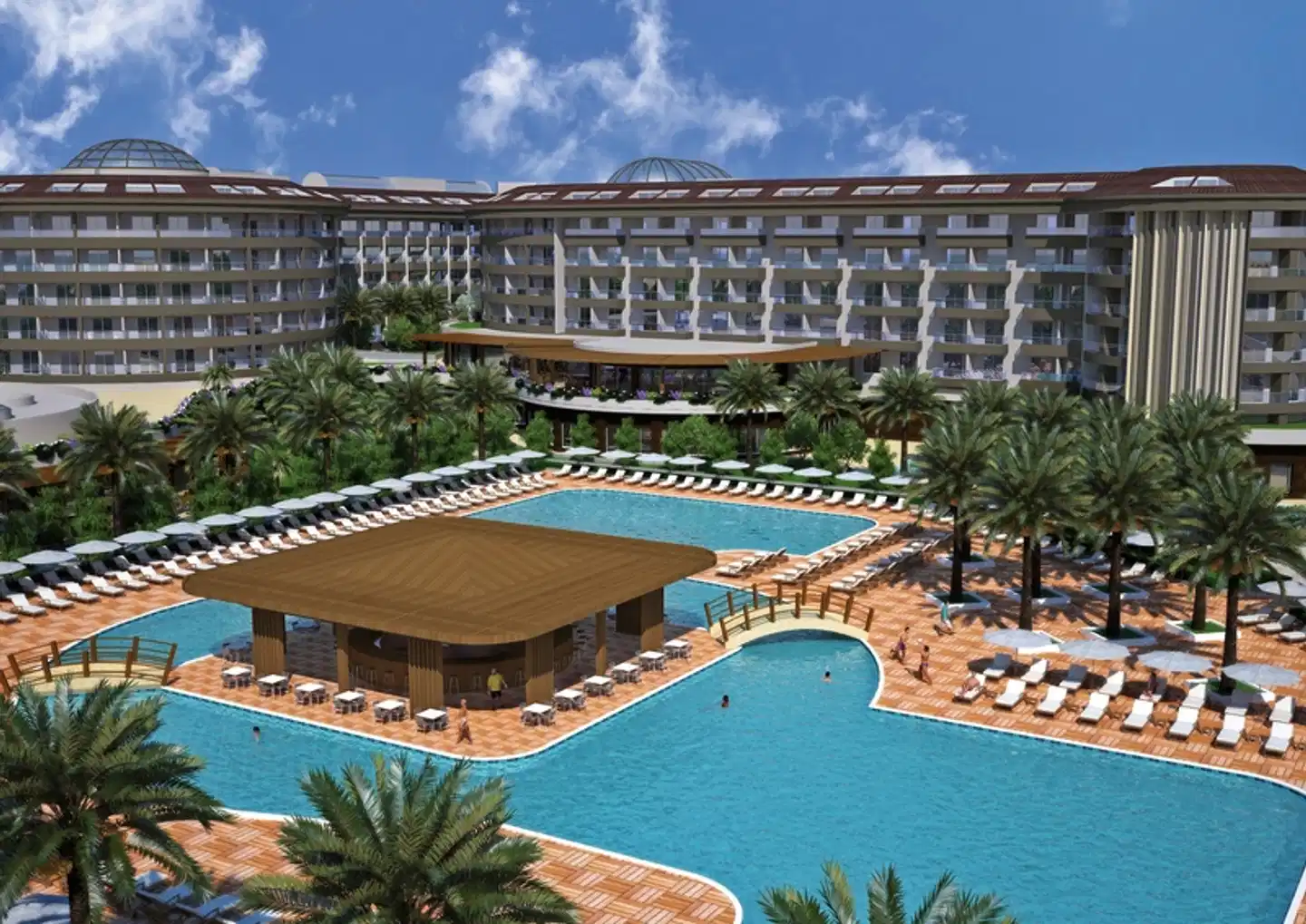 Sunmelia Beach Resort & Spa Pool