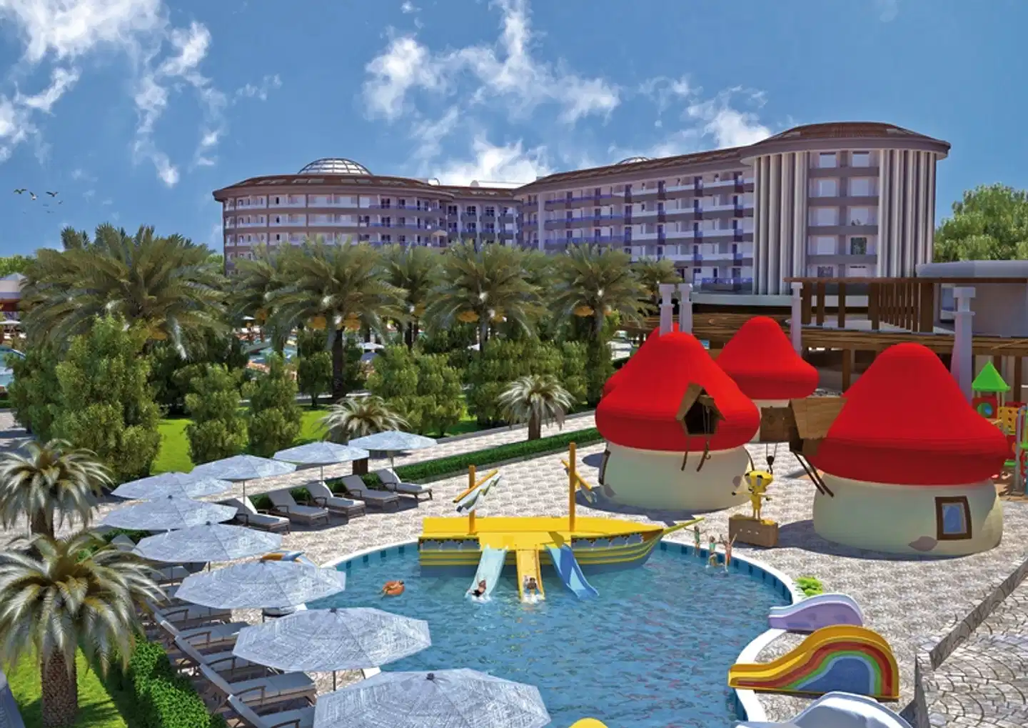 Sunmelia Beach Resort & Spa Aussenansicht
