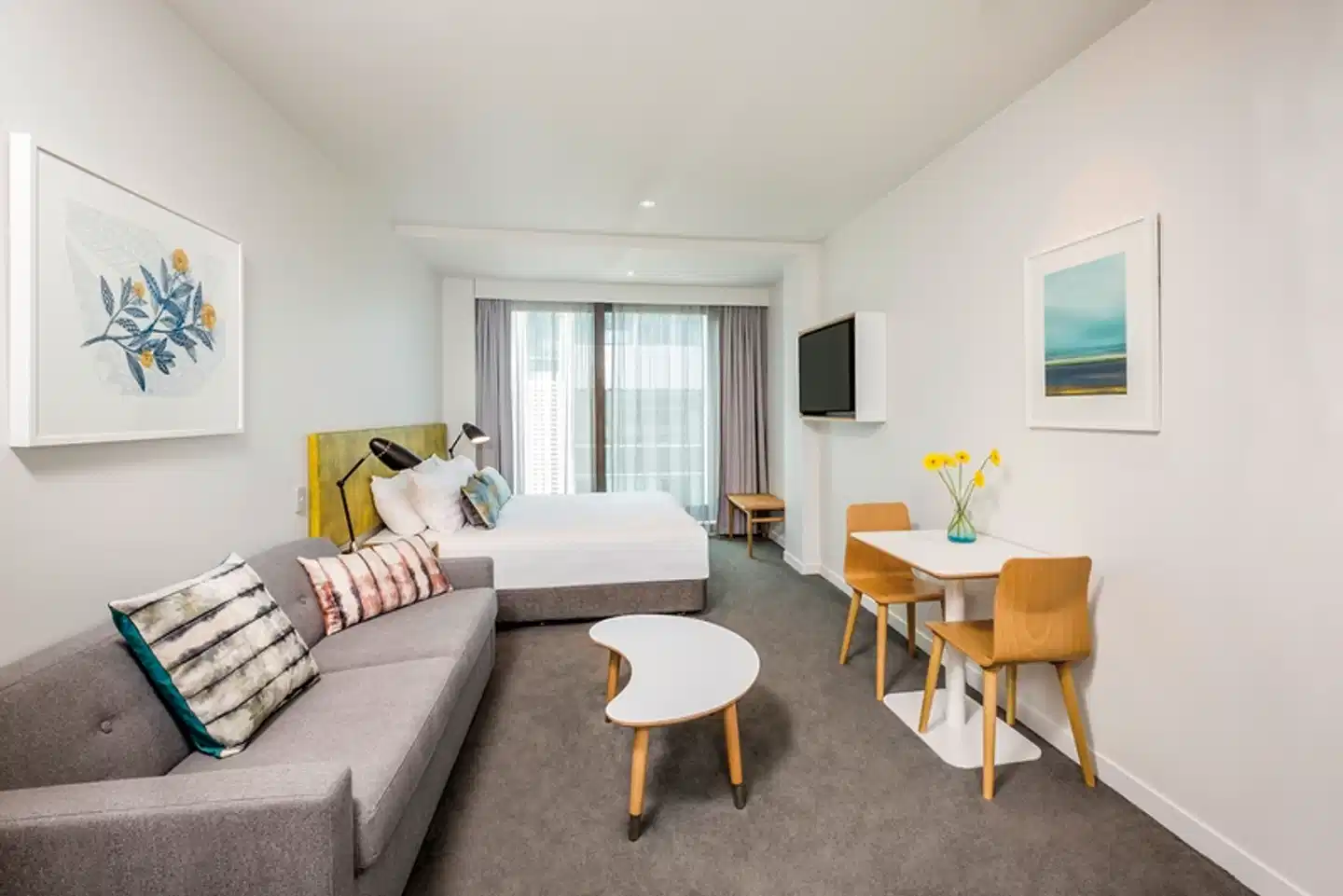 Adina Apartment Hotel Auckland Britomart Wohnbeispiel