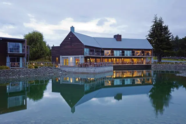 Peppers Bluewater Resort Lake Tekapo Aussenansicht