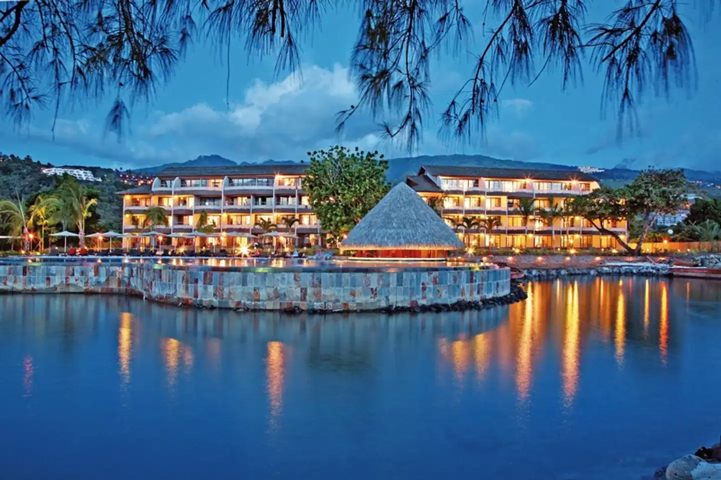 Te Moana Tahiti Resort Aussenansicht