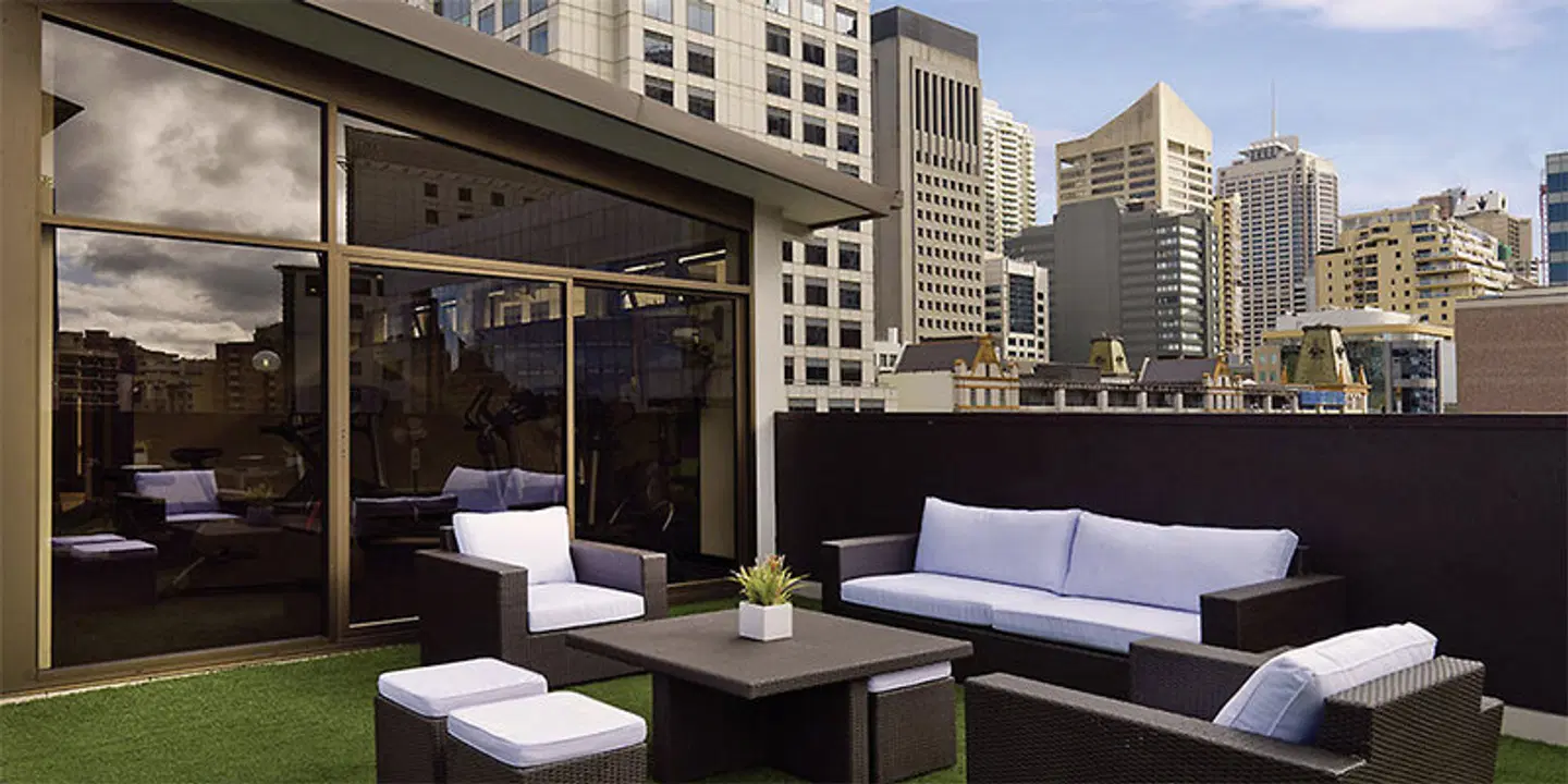 Vibe Hotel Sydney Terrasse