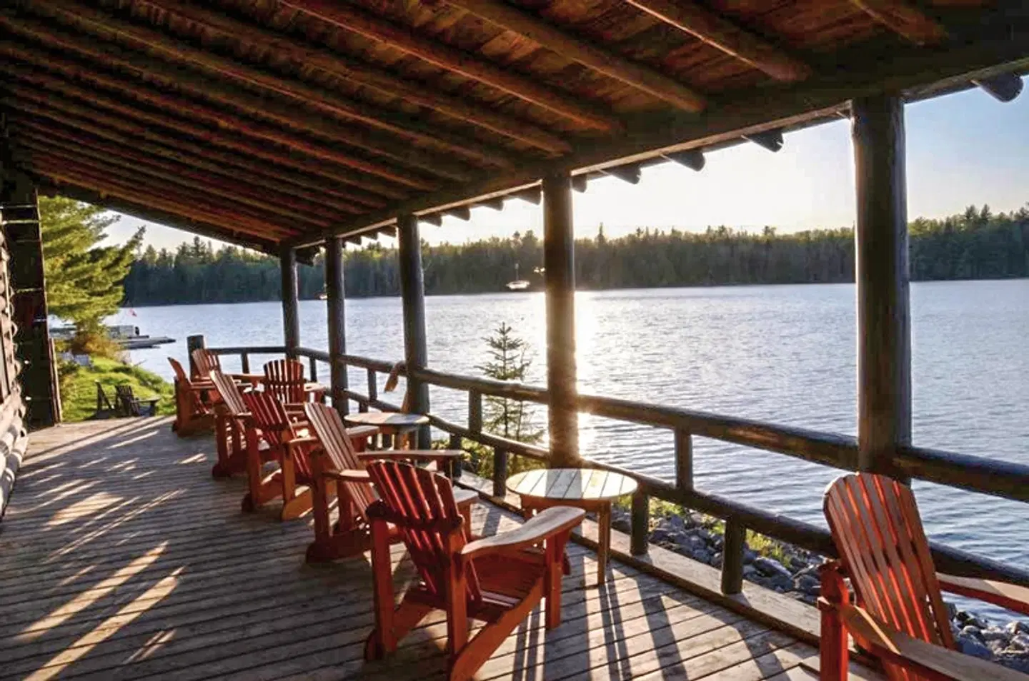 Arowhon Pines Terrasse