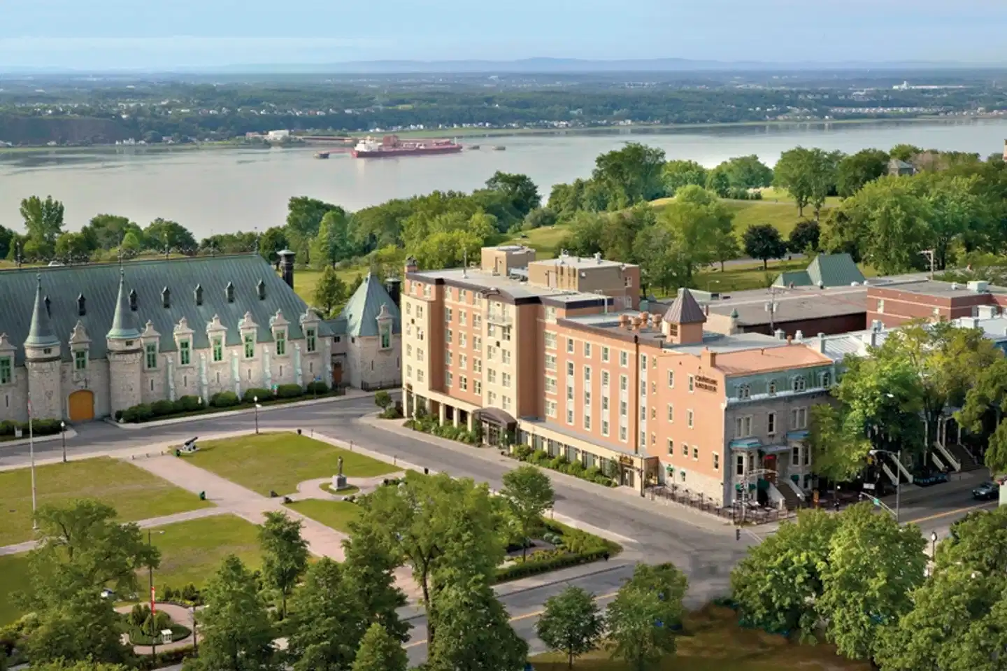 Hotel Chateau Laurier Quebec Aussenansicht