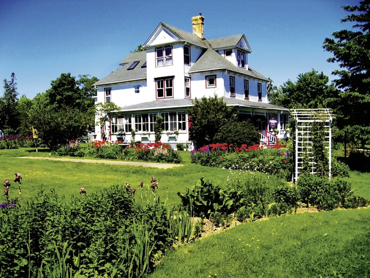 Harbourview Inn Garten