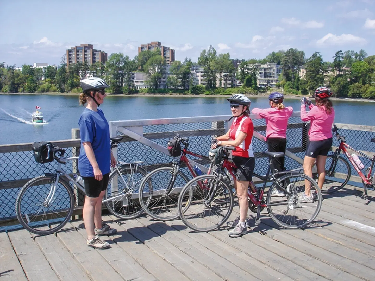 Schatzinsel Vancouver Island Terrasse