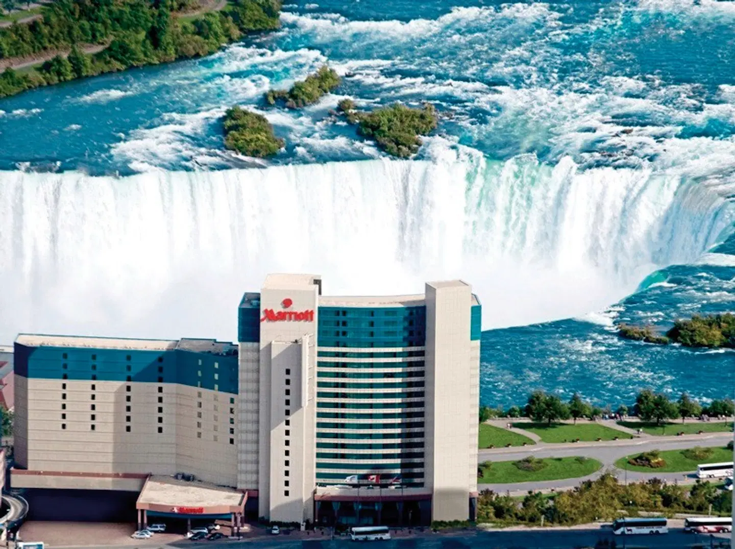 Niagara Falls Marriott Fallsview Hotel & Spa Aussenansicht