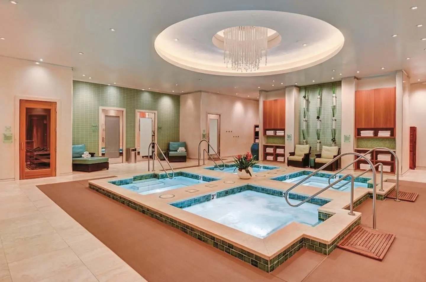 Bellagio Hotel & Casino Hallenbad