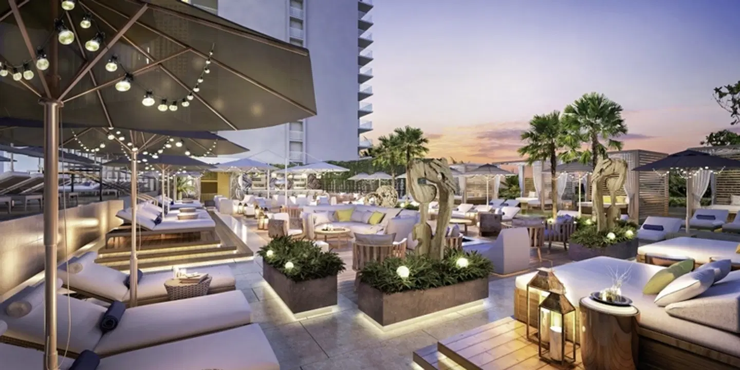 Alohilani Resort Waikiki Beach Terrasse