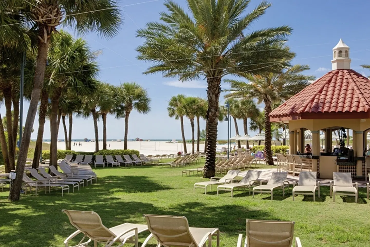 Sheraton Sand Key Resort Garten