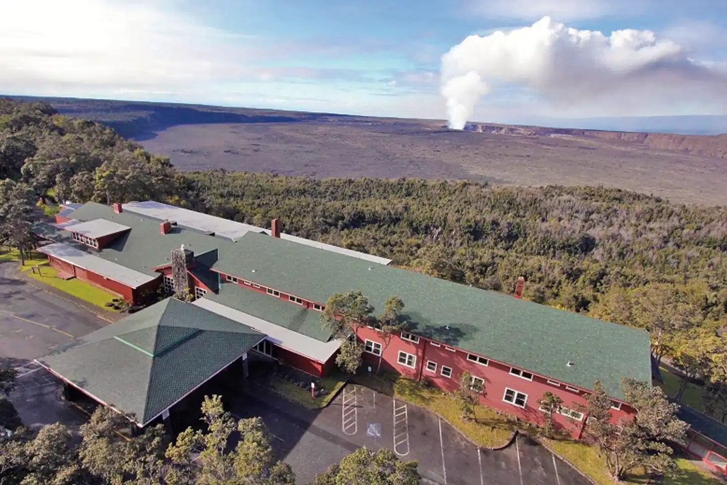 Volcano House Landschaft
