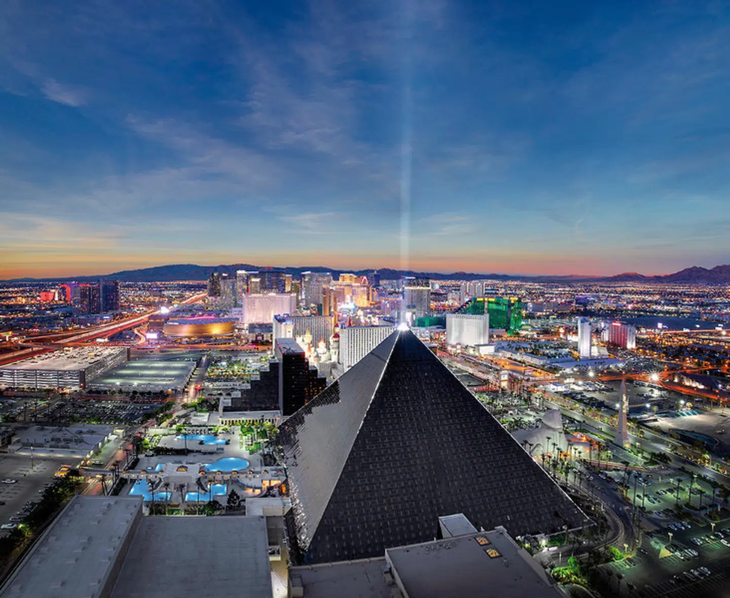 Luxor Las Vegas Terrasse