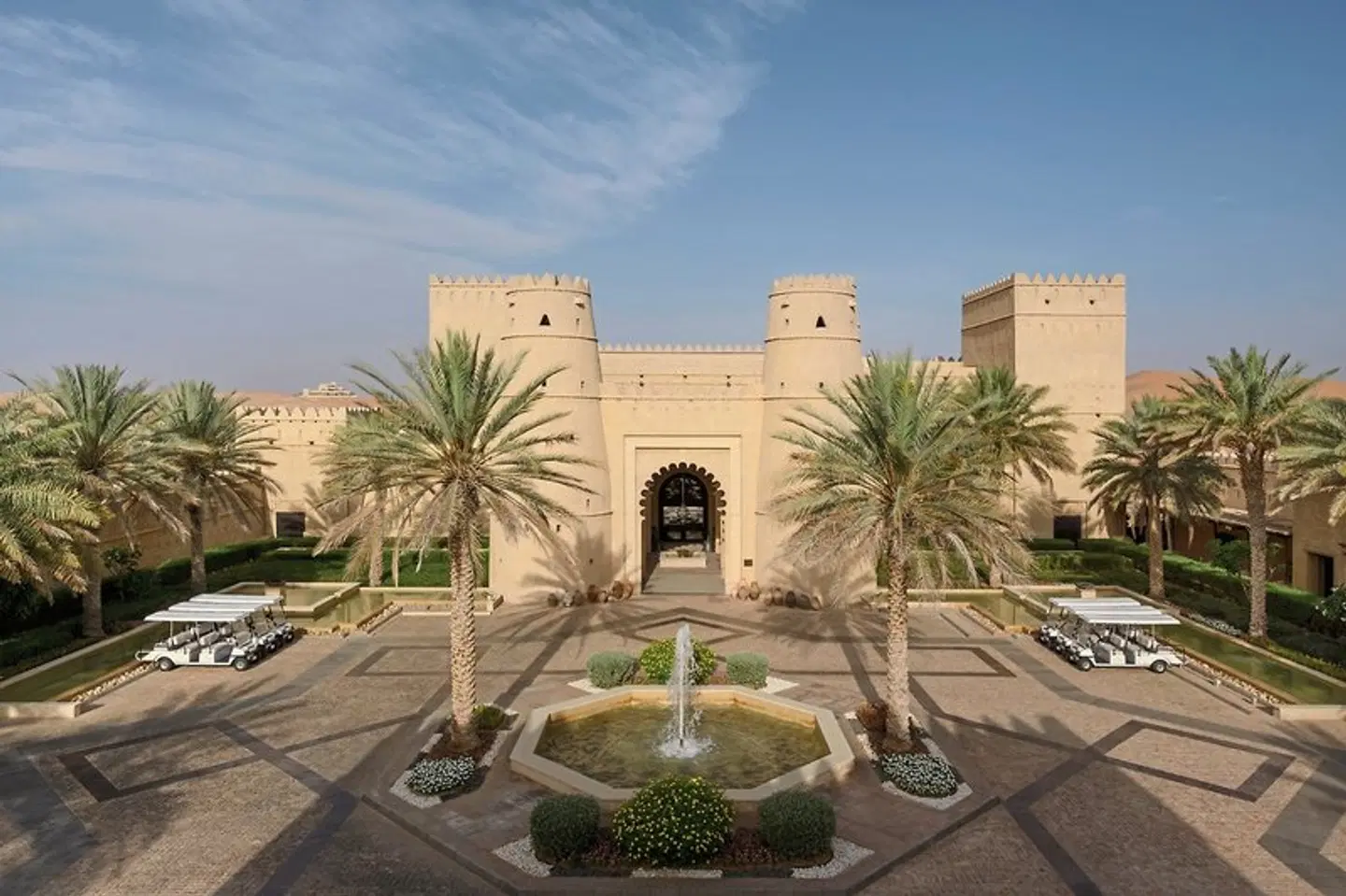 Anantara Qasr Al Sarab Desert Resort Terrasse