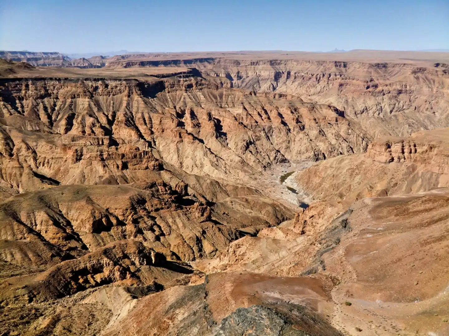 Namibia Flugsafari Landschaft