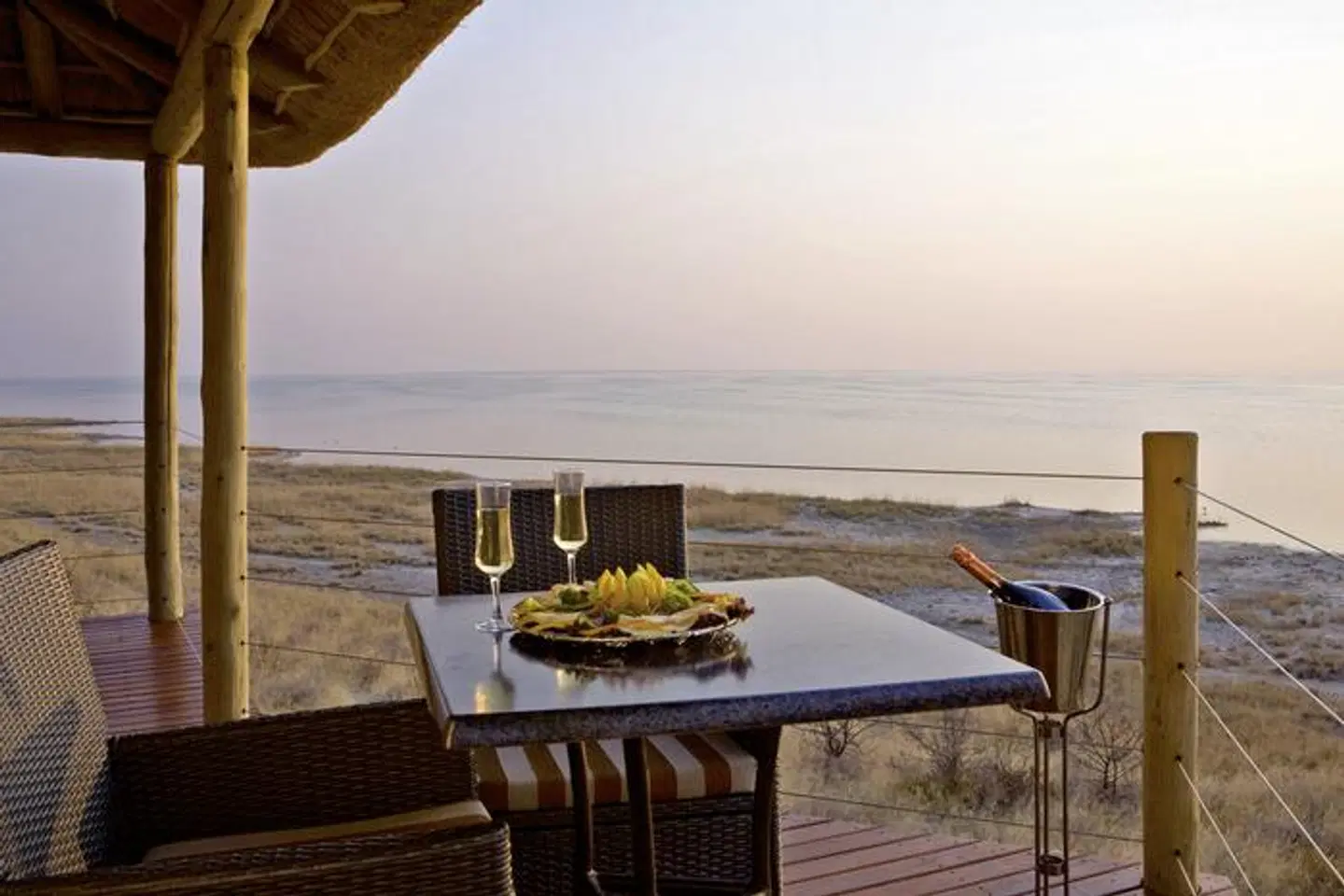 Onkoshi Camp Terrasse