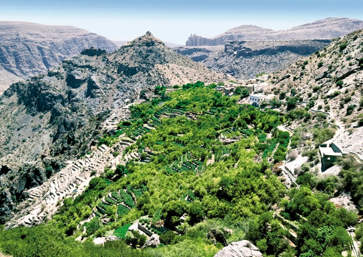 Oman kompakt - von Muscat in die Berge mit Chauffeur LANDSCAPE