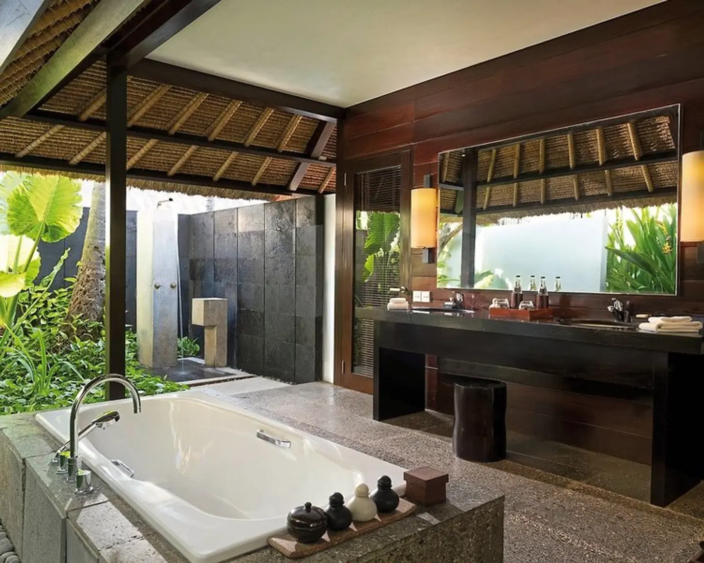 Kayumanis Jimbaran Private Estate & Spa Badezimmer