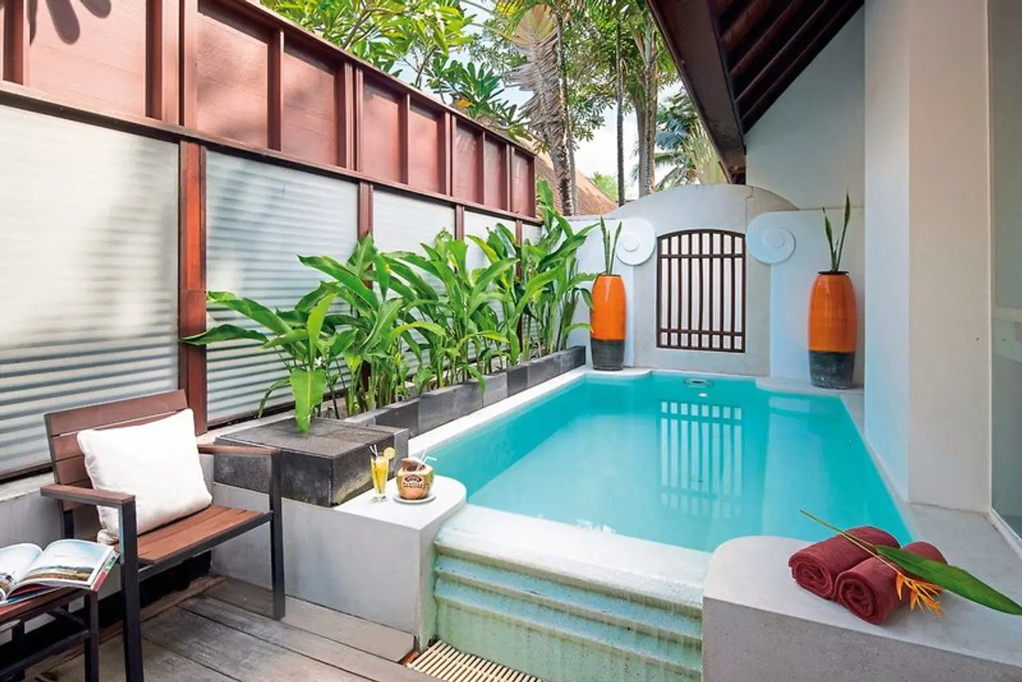 Pavilion Samui Villas & Resort Hallenbad