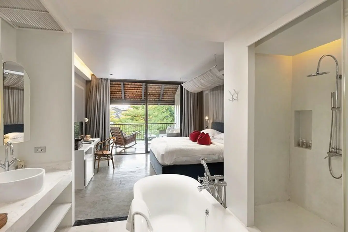 sala lanna Chiang Mai Badezimmer