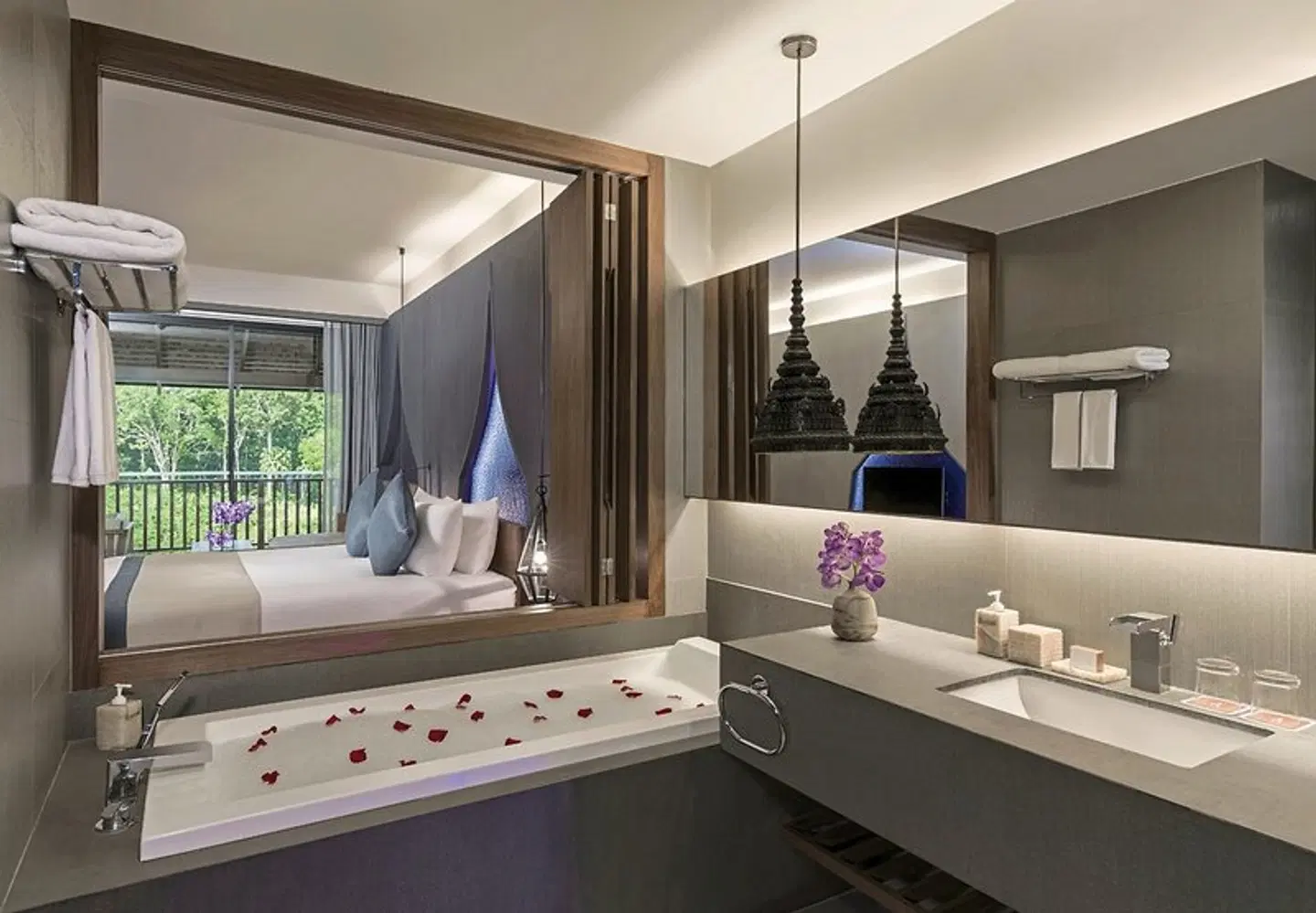 Avista Hideaway Phuket Patong - MGallery Badezimmer