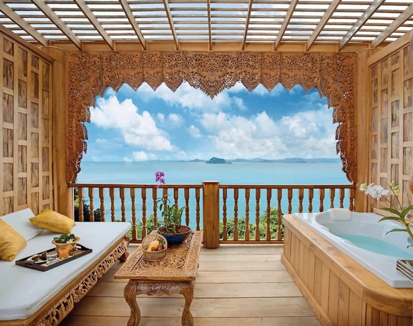Santhiya Koh Yao Yai Resort & Spa Terrasse