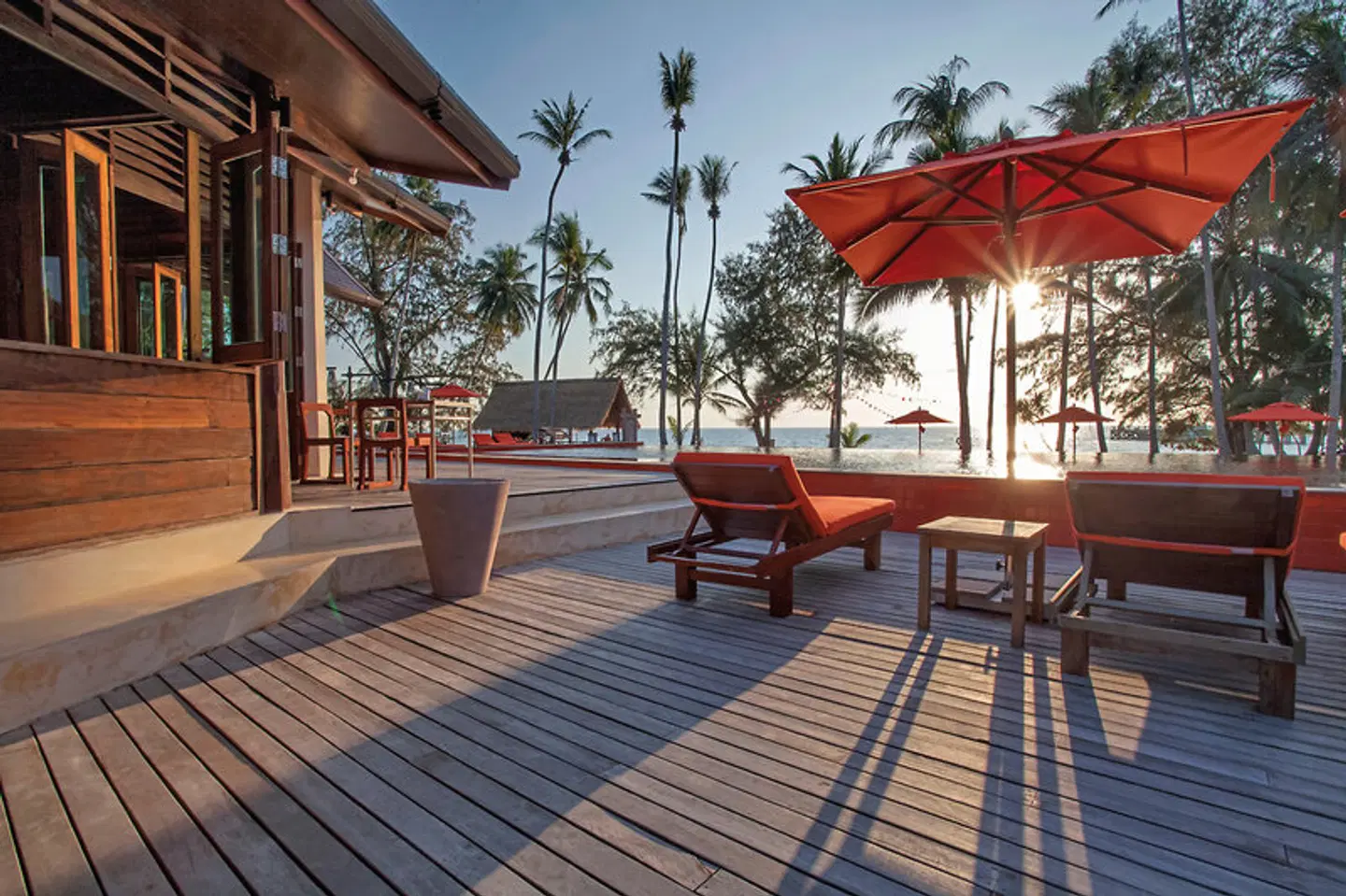 Koh Kood Paradise Beach Terrasse