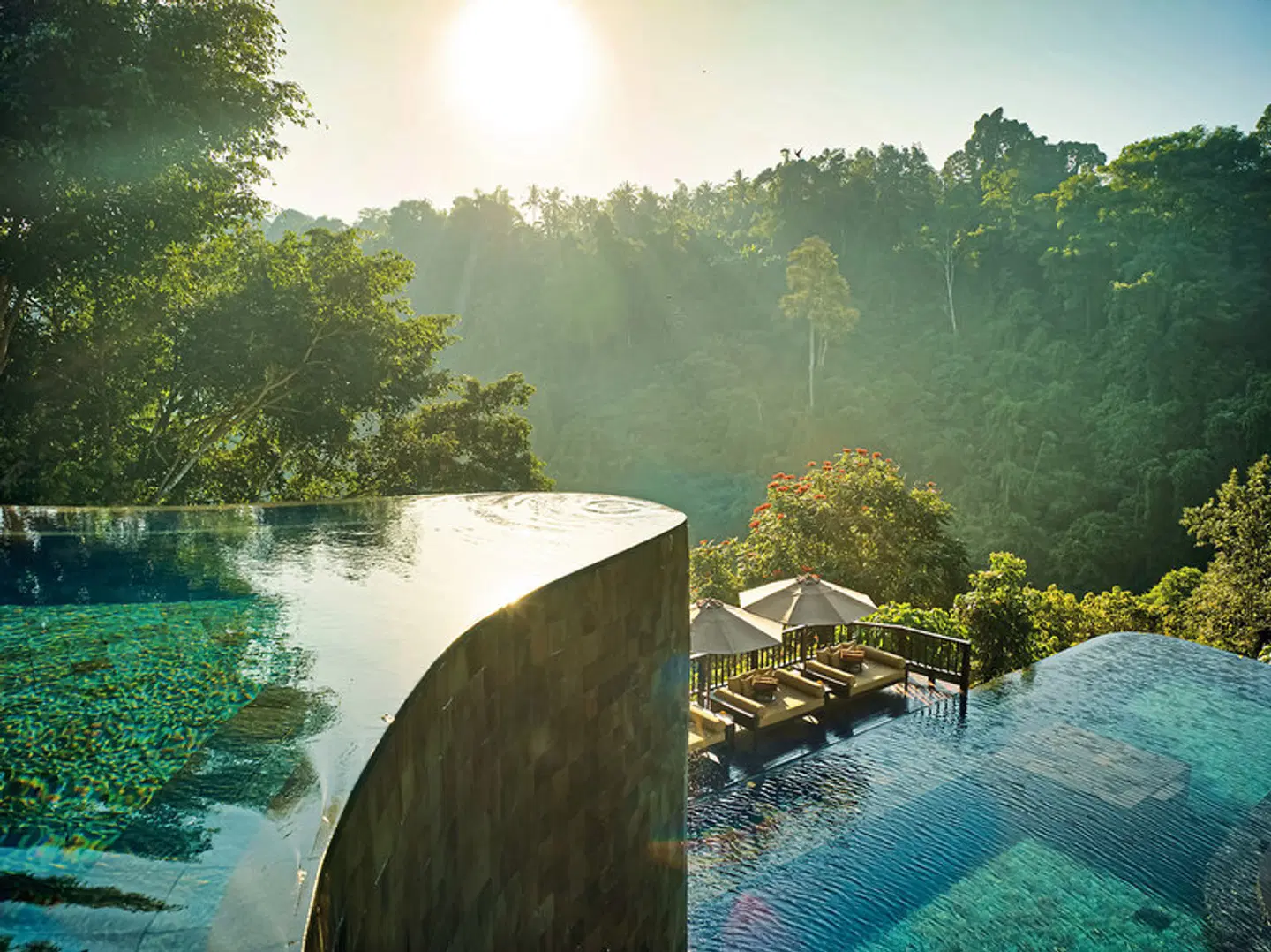 Hanging Gardens of Bali Terrasse
