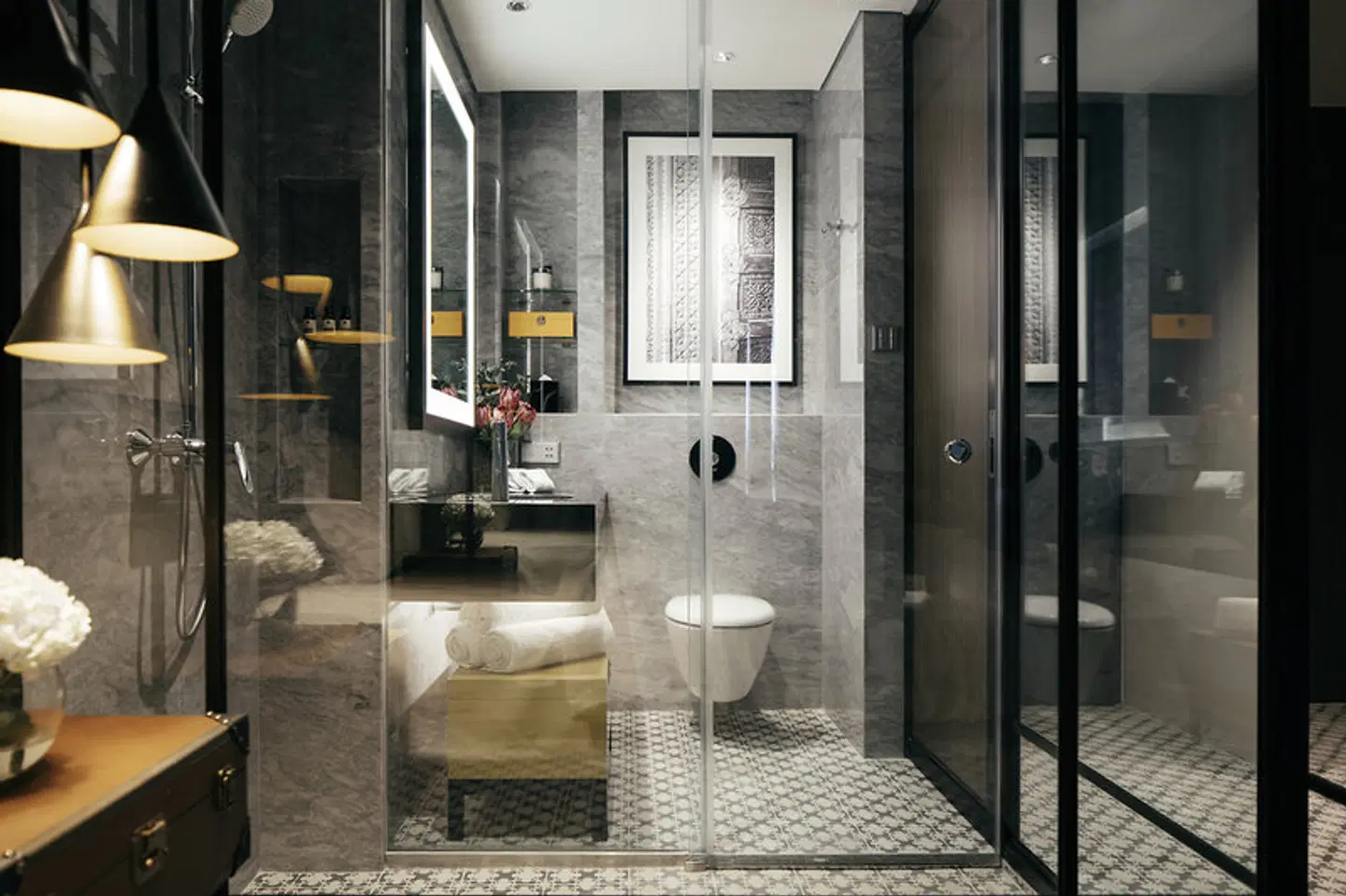 Hotel Grand Park City Hall Badezimmer