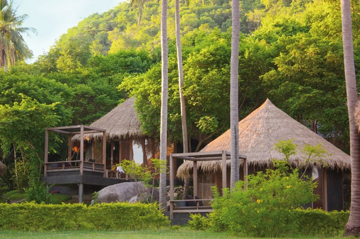 The Haad Tien Beach Resort Garten