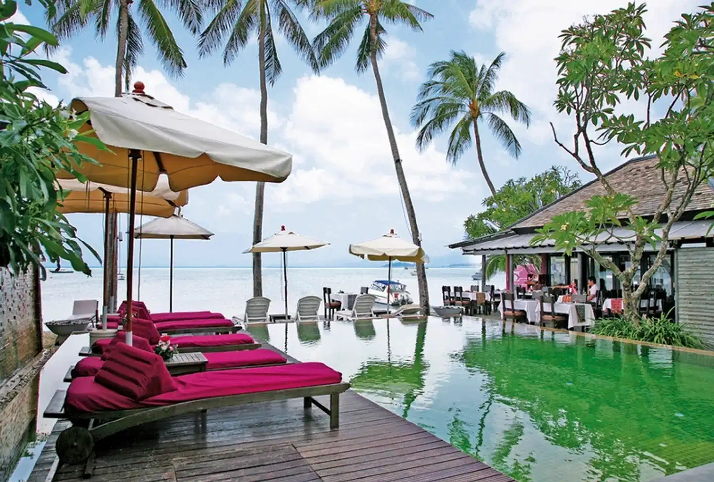 Koh Samuis Inselwelten Terrasse