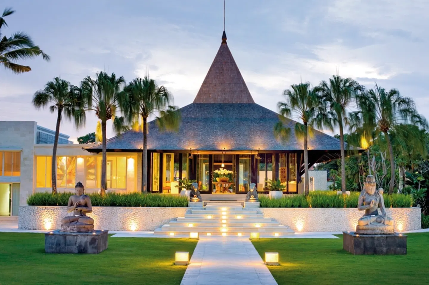 The Royal Santrian Luxury Beach Villas Garten