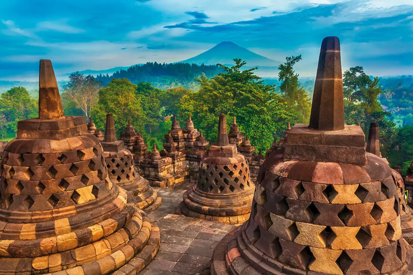 Die Wiege Indonesiens Terrasse