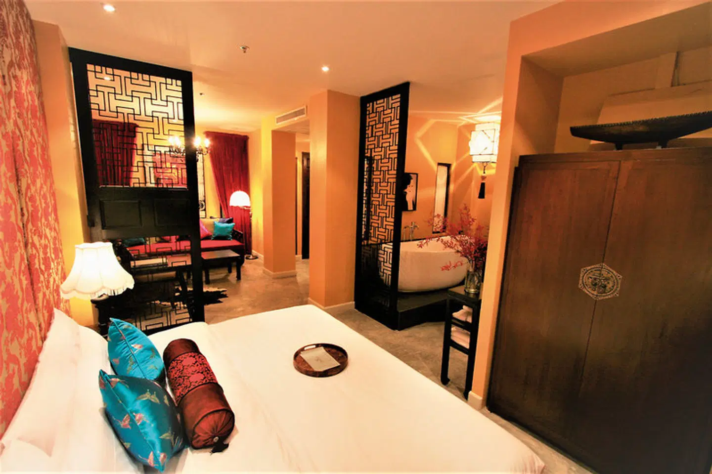 Shanghai Mansion Bangkok Badezimmer