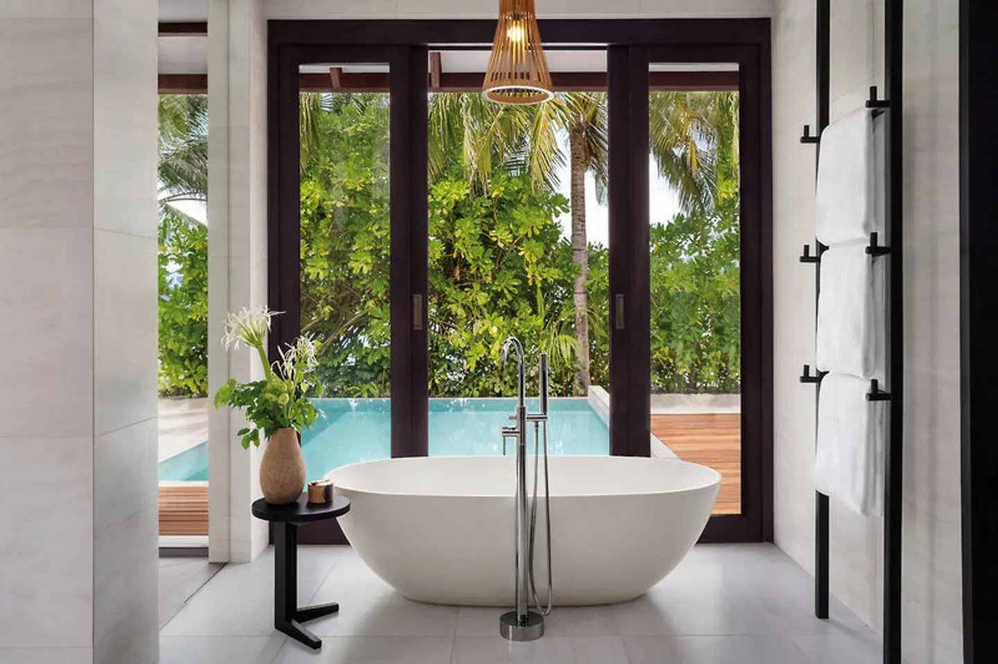 Anantara Veli Maldives Resort Badezimmer