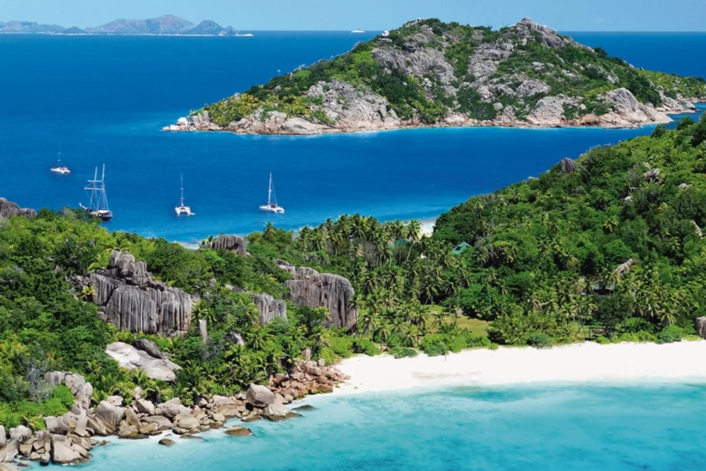 Island Hopping Seychellen (Hotels: gehobene Mittelklasse, Standardtransfers, 8 Nächte) LANDSCAPE