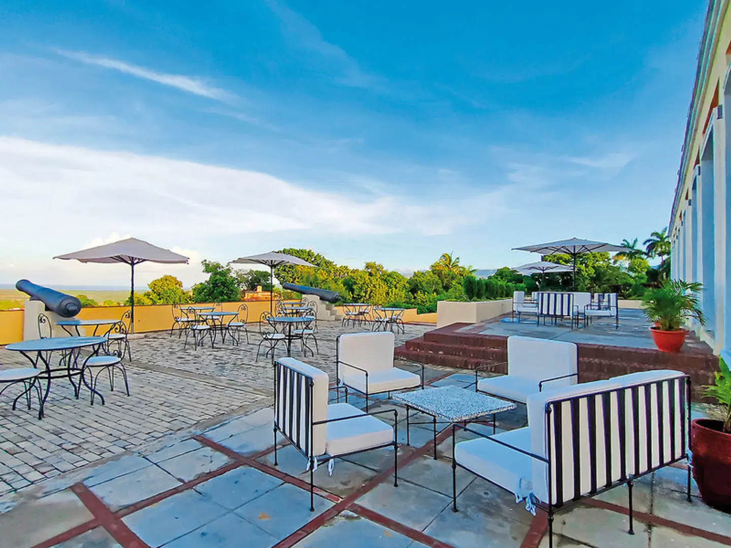 Trinidad La Popa Terrasse