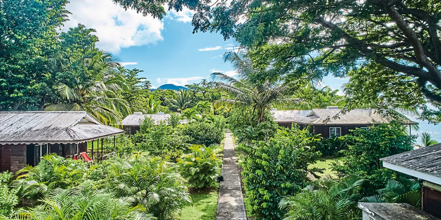 Picard Beach Cottages Garten