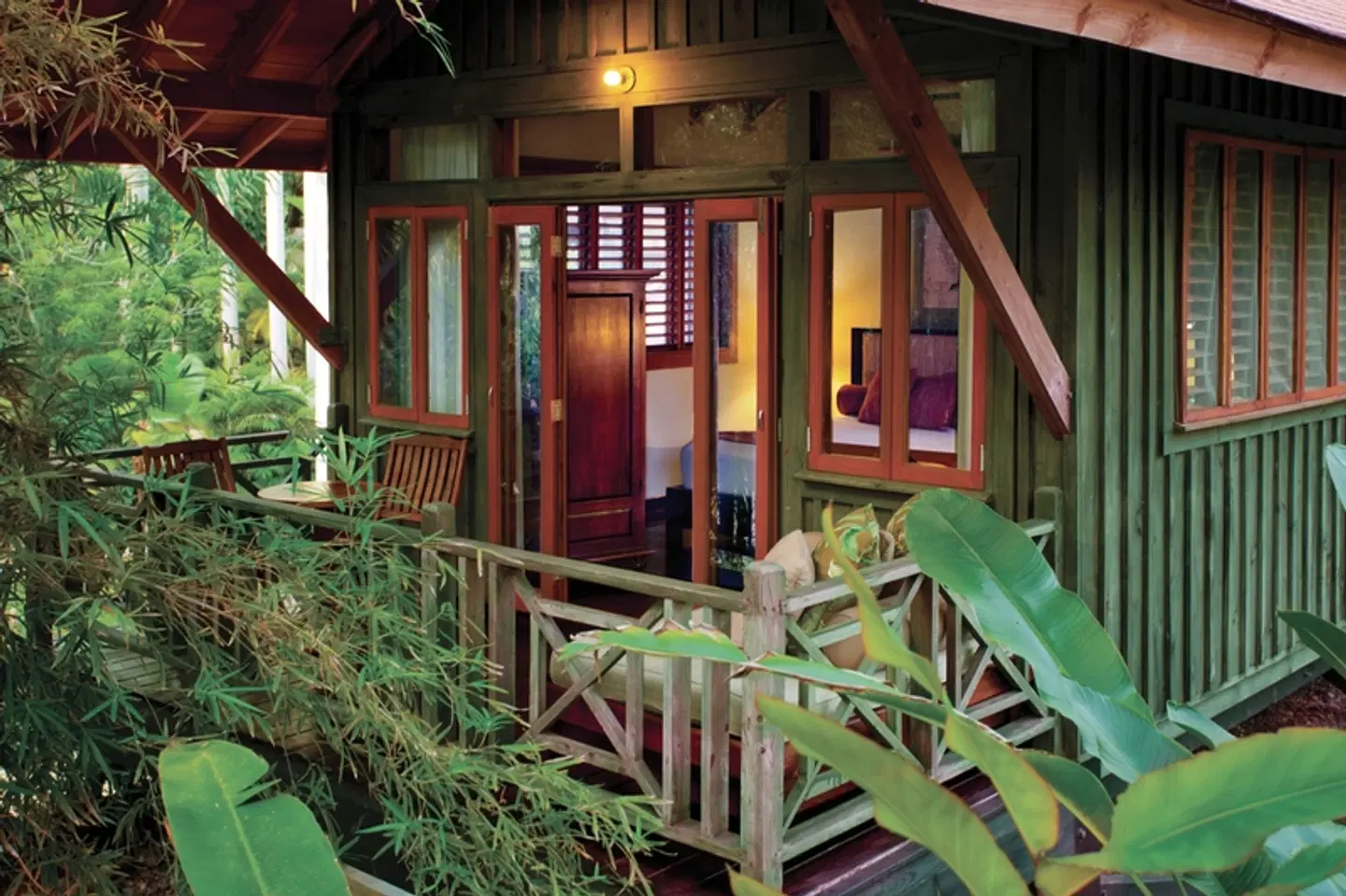 Sunset at the Palms Terrasse