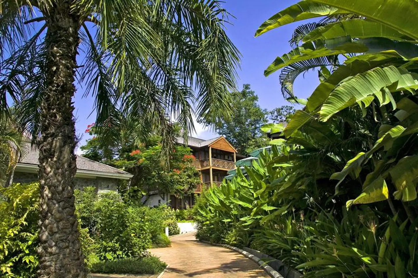 Zoëtry Marigot Bay St. Lucia Garten