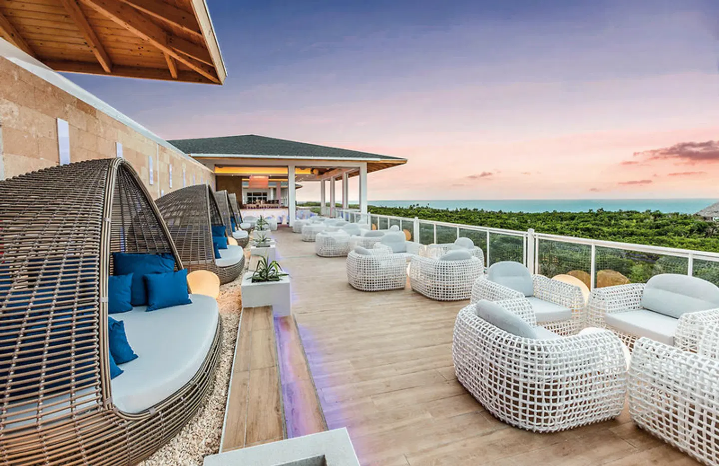 Los Cayos Terrasse