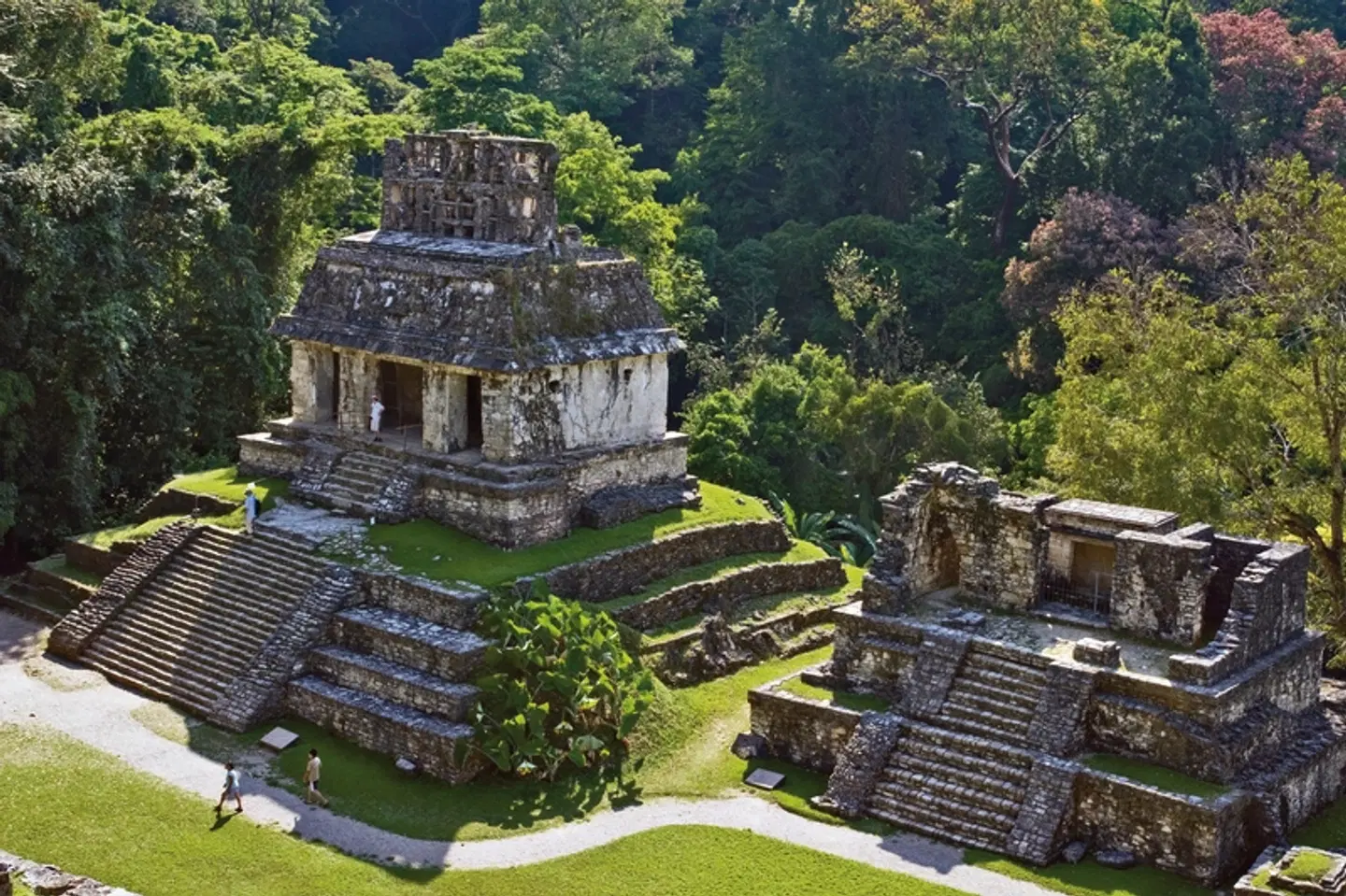 Collage von Welt-Metropole & Mayawelt Garten