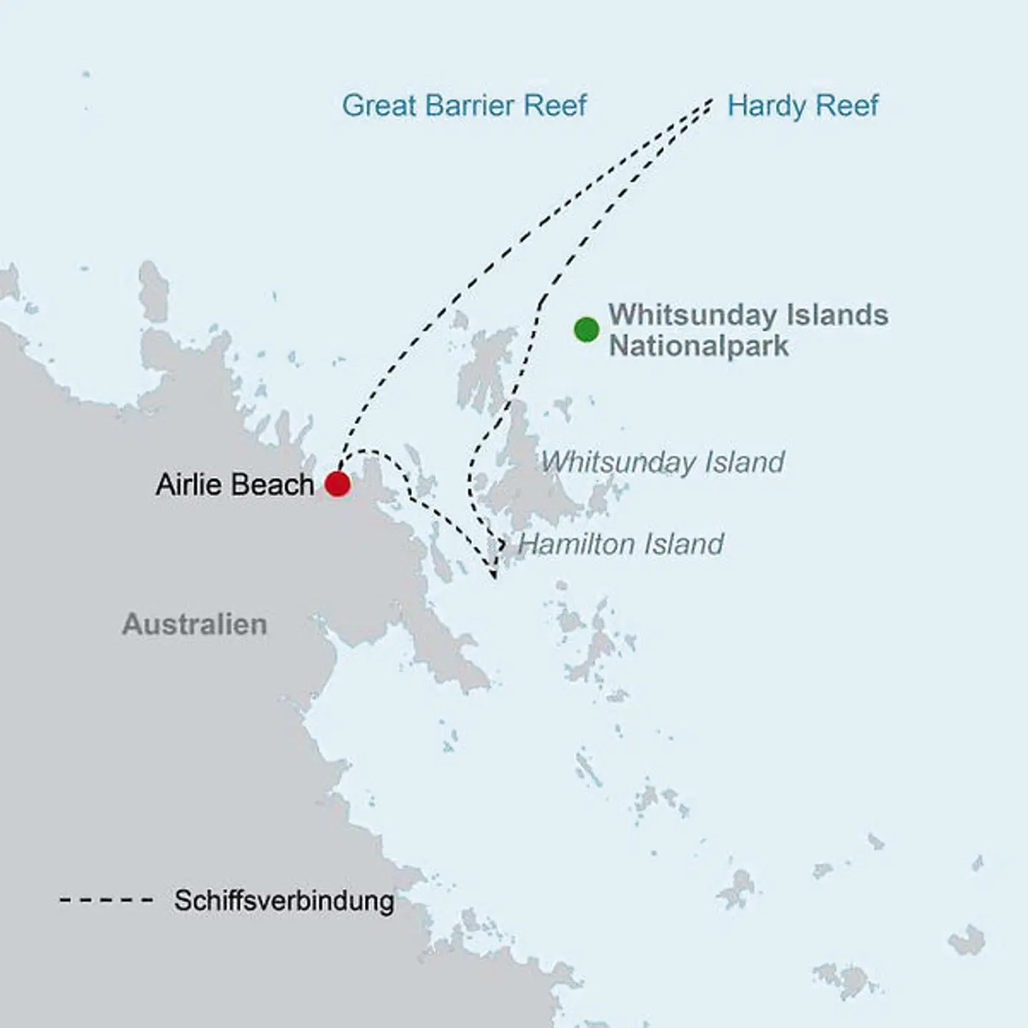 Reef Sleep Landkarte