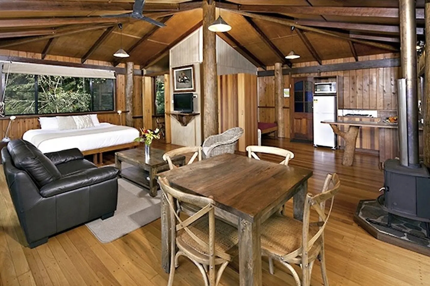 Rose Gums Wilderness Retreat Terrasse