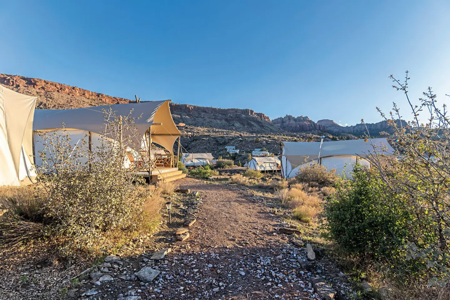 Under Canvas Zion LANDSCAPE