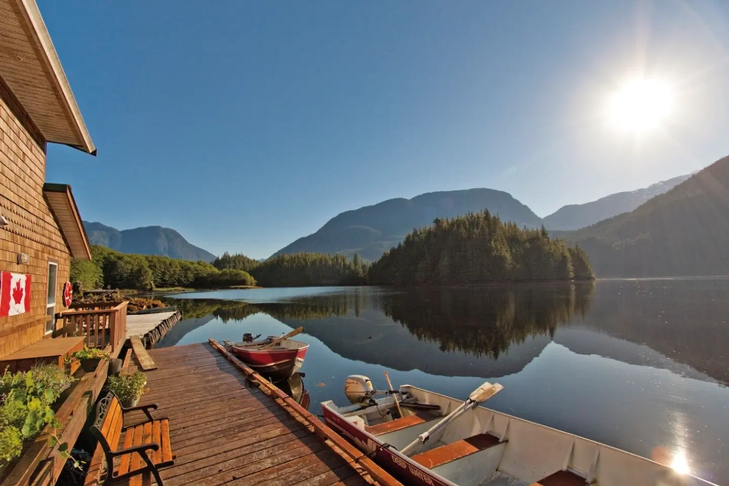 Great Bear Adventure Terrasse