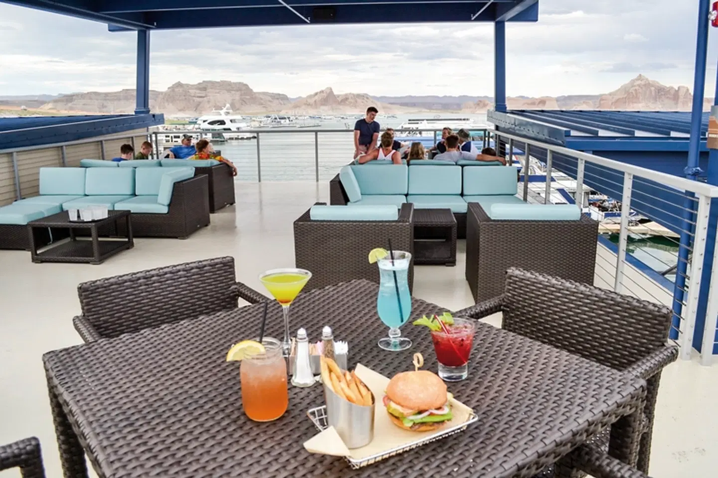 Lake Powell Resort & Marina Terrasse