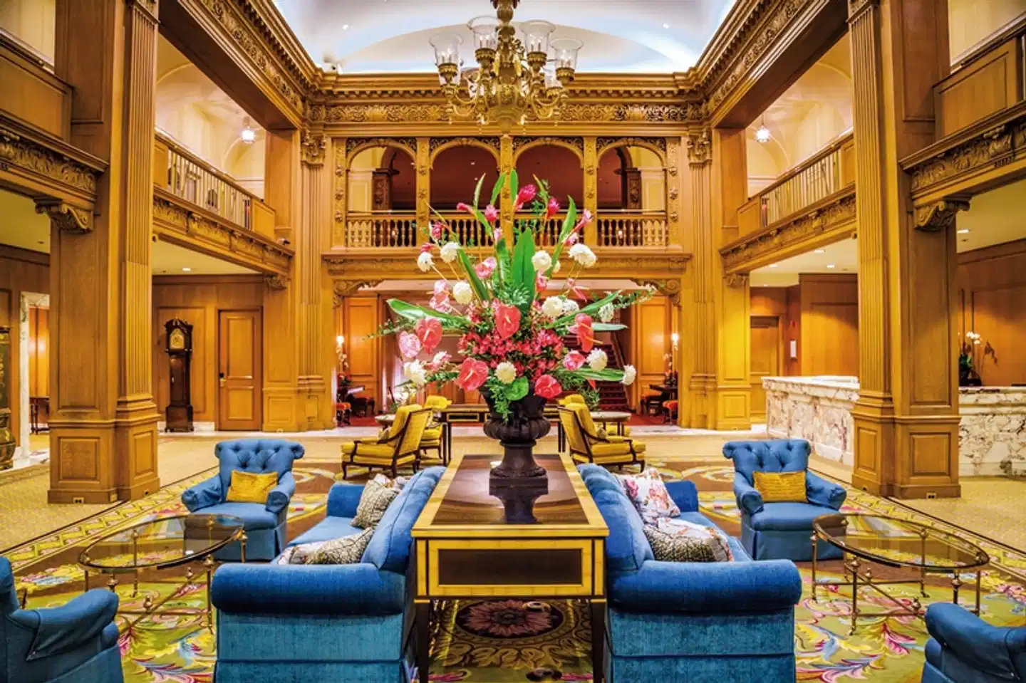 Fairmont Olympic Hotel Lobby