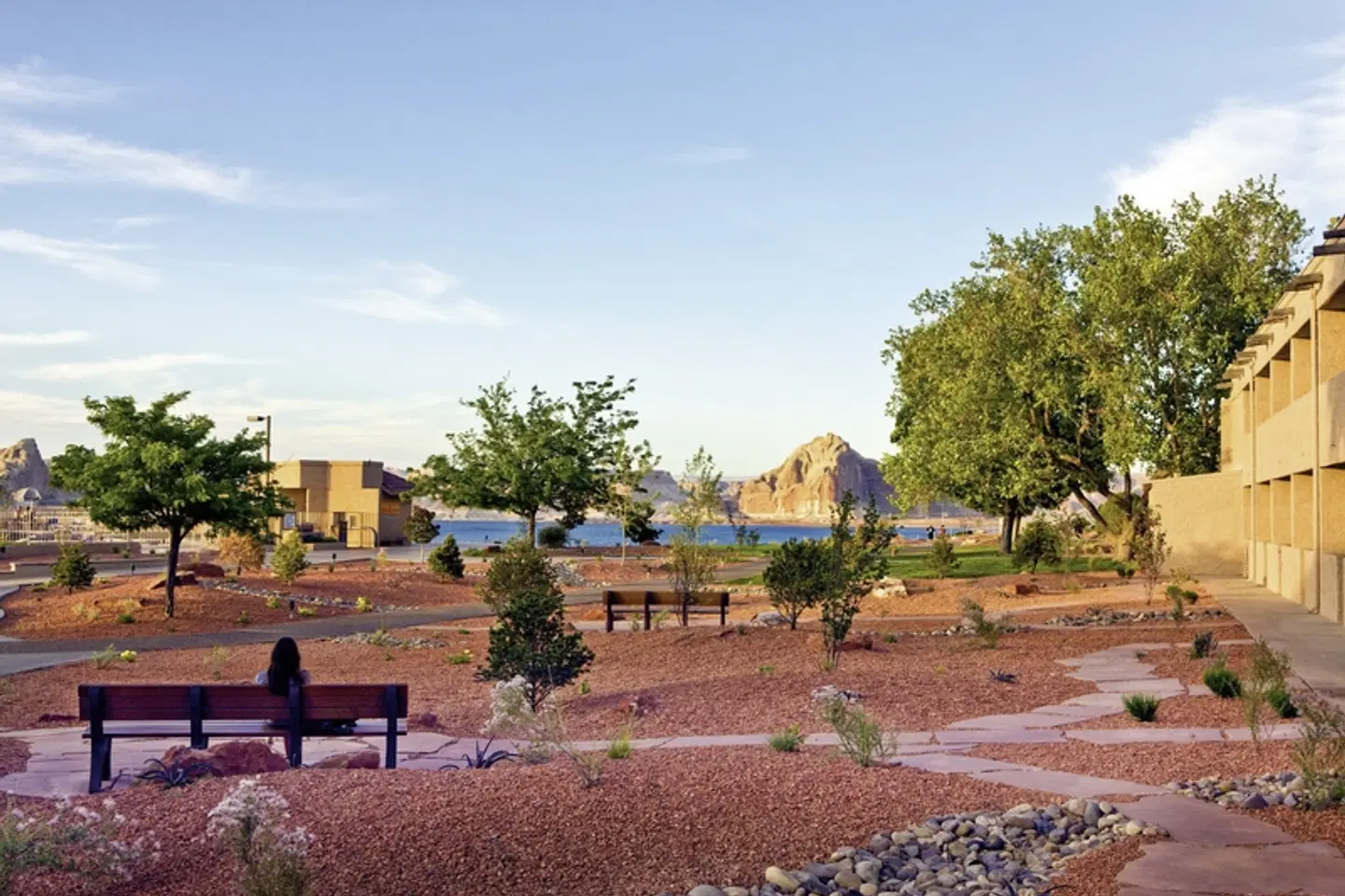 Lake Powell Resort & Marina Garten