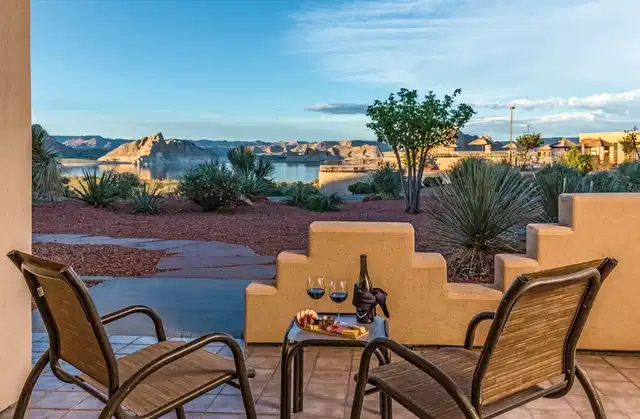 Lake Powell Resort & Marina Terrasse